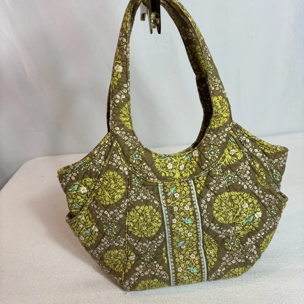 Vera Bradley Sitting in a Tree Saddle Up Shoulder Bag | Cottagecore Botanical